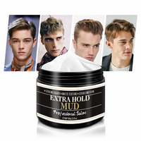 Pâte d'argile mate à forte tenue, texture non grasse, non brillante, pommade de coiffure pour hommes, cire