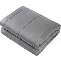 Couverture lestée ChamXue avec billes de verre, couverture de sieste unie, style européen et américain, vente en gros exclusive