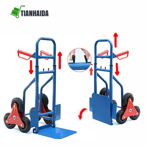 Carretilla Plegable para Subir Escaleras con Capacidad para Botellas de Agua, Carretilla de Mano Resistente - Product Image 3