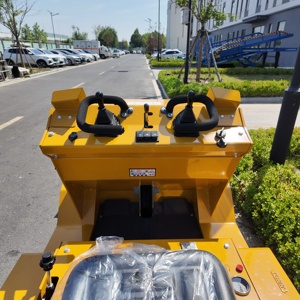 Mini-chargeuse compacte personnalisable, moteur essence EURO 5, pompe haute efficacité, boîte de vitesses, godet de 0,12 m³, machine de construction compacte - Product Image 3