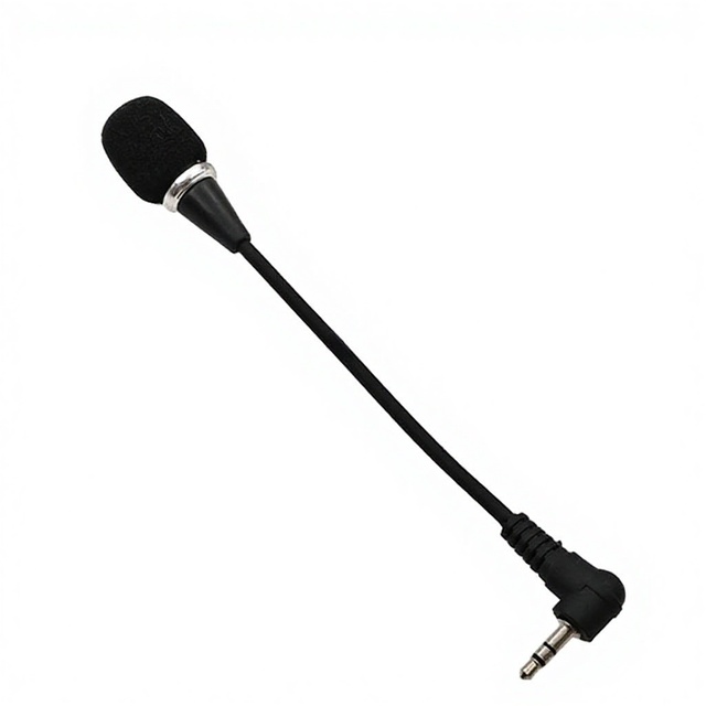 Notebook mini microphone twisted rod microphone tablet computer cellphone 3.5mm audio external microphone
