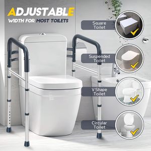 Asa Plegable y Portátil <span class=keywords><strong>para</strong></span> Inodoro, Apta <span class=keywords><strong>para</strong></span> Personas Mayores - Product Image 5