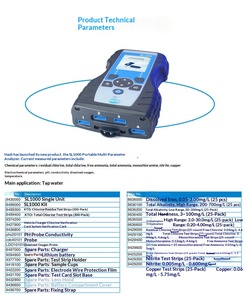 Analyseur rapide de la qualité de l'eau multi-paramètres portable HACH/Hash SL1000 - Product Image 2