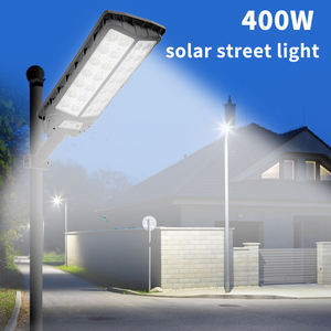Lampione Solare da Esterno Impermeabile 400W, Lampada <span class=keywords><strong>a</strong></span> Palo IP65 Impermeabile, Illuminazione LED per Giardino e Strada - Product Image 6
