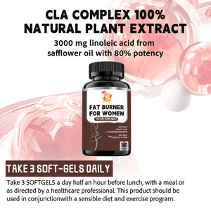 Cápsulas blandas quemagrasas CLA para mujeres OEM ODM, suprimen el apetito, estimulan el metabolismo, promueven la pérdida de peso saludable y tonifican el cuerpo. - Product Image 3