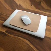 Tapis de souris sans fil en cuir véritable fait main de haute qualité, style OEM personnalisé avec logo – Caractéristiques