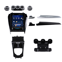 Écran vertical Android 15 de 12,1 pouces pour Mercedes Benz Classe C W205 GLC X253 2015-2022 Lecteur multimédia de navigation GPS pour voiture