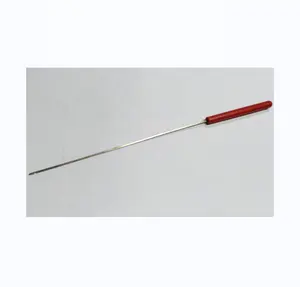 Loom Spare Parts Threading Yarn Hook Straight Type with Wooden handle for Textile Machine Tools Drawing in Hooks