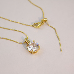 Nz1374 Chic Micro Pave vuông trái tim sao Mặt dây chuyền vòng cổ đơn giản Bling kim cương tôn giáo chủ yếu làm bằng đồng thau <span class=keywords><strong>Cubic</strong></span> <span class=keywords><strong>Zirconia</strong></span> <span class=keywords><strong>CZ</strong></span> - Product Image 3