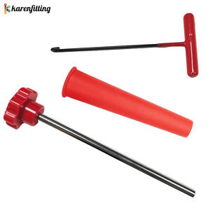 Herramienta Profesional de Reparación, Extractor e Instalador de Válvulas con Gancho en T, Herramienta Metálica para Instalar Neumáticos, para Reparaciones Rápidas de Neumáticos de Autos/Camiones - Product Image 1