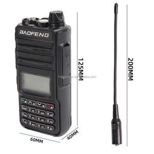 Radio Bidireccional Analógica de Seis Bandas BFRD-K5 VHF/UHF 5W 999 Canales de Largo Alcance Walkie Talkie Portátil con Carga Tipo-C - Product Image 5