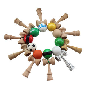 <span class=keywords><strong>Jouet</strong></span> Kendama en bois d'érable de couleur arc-en-ciel bon marché pour la vente en gros - Product Image 4