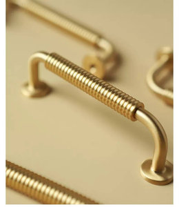 Luxus moderner Stil Zink legierung Möbel griff für Küchen schränke & Schubladen Kunststoff Kleider schrank Tür knauf mit Gewinde Design - Product Image 3