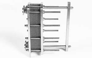 Échangeur de chaleur à plaques en titane pour lait laitier Équipement de réfrigération et d'échange de chaleur haut de gamme - Product Image 3