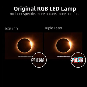 Projecteur laser H6 Pro H6 Pro H6 4K, source lumineuse laser haut de gamme, 1200 CCB, haute luminosité, expérience d'écran de qualité cinéma maison 4K - Product Image 6
