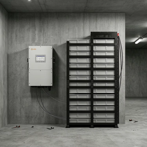 Sistema de Almacenamiento de Energía Comercial Industrial BYD de Alto Voltaje, 50kWh 100kWh, Batería LiFePO4, Energía Solar ESS, Stock en la UE - Product Image 1