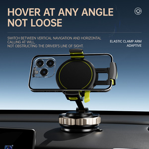 Support magnétique à absorption par le vide pour voiture, support de téléphone à ventouse 360° °   Support magnétique de téléphone réglable pour ventouse - Product Image 1