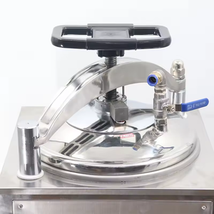 <span class=keywords><strong>Autoclave</strong></span> Industriale Verticale in Acciaio Inox 50L/100L/150L Sterilizzatore Alimentare 50-134°C Timer 0-9999min per Disinfezione - Product Image 3