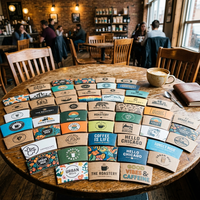 Manchons d'emballage pour café écologiques AT PACK, design personnalisé, manchons pour gobelets à café chaud, manchons en carton pour gobelets à boissons chaudes
