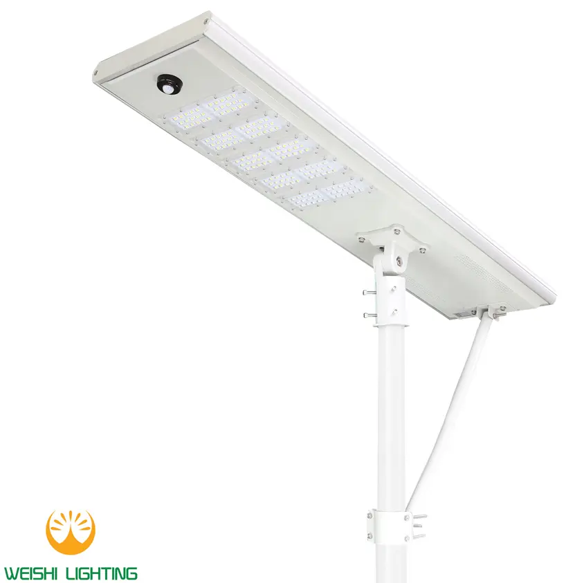 Đèn LED Tích Hợp Ngoài Trời IP65 50W 60W 80W 90W 100W Đèn Đường Năng Lượng Mặt Trời Tất Cả Trong Một