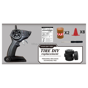 Coche de Carreras RC a Escala 1/24, 4WD, 20 km/h, Alta Velocidad, Control Remoto, 2.4G, Radio Control a Escala Completa, Vehículo Deportivo de Juguete - Product Image 4