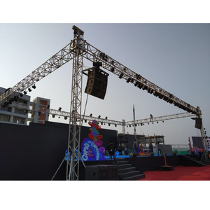 TENTCHO Eventbühne für Veranstaltungen – Veranstaltungssystem mit Dachträgern, <span class=keywords><strong>Display</strong></span> für Events, Konzert-<span class=keywords><strong>LED</strong></span>-Bildschirmständer, Aluminium-Traversenbühne - Product Image 2