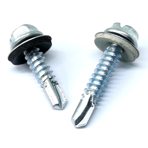 Vis autoperceuses à tête hexagonale galvanisées pour toiture métallique 5,5x20 mm - Product Image 1
