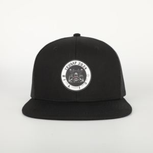 Wholesale Unisex 6-Panel Sporty Polyester Mesh Snapback Cap High Quality Rubber <b>Patch</b> Embroidery Logo Custom Hip Hop Trucker Hat - Product Image 2