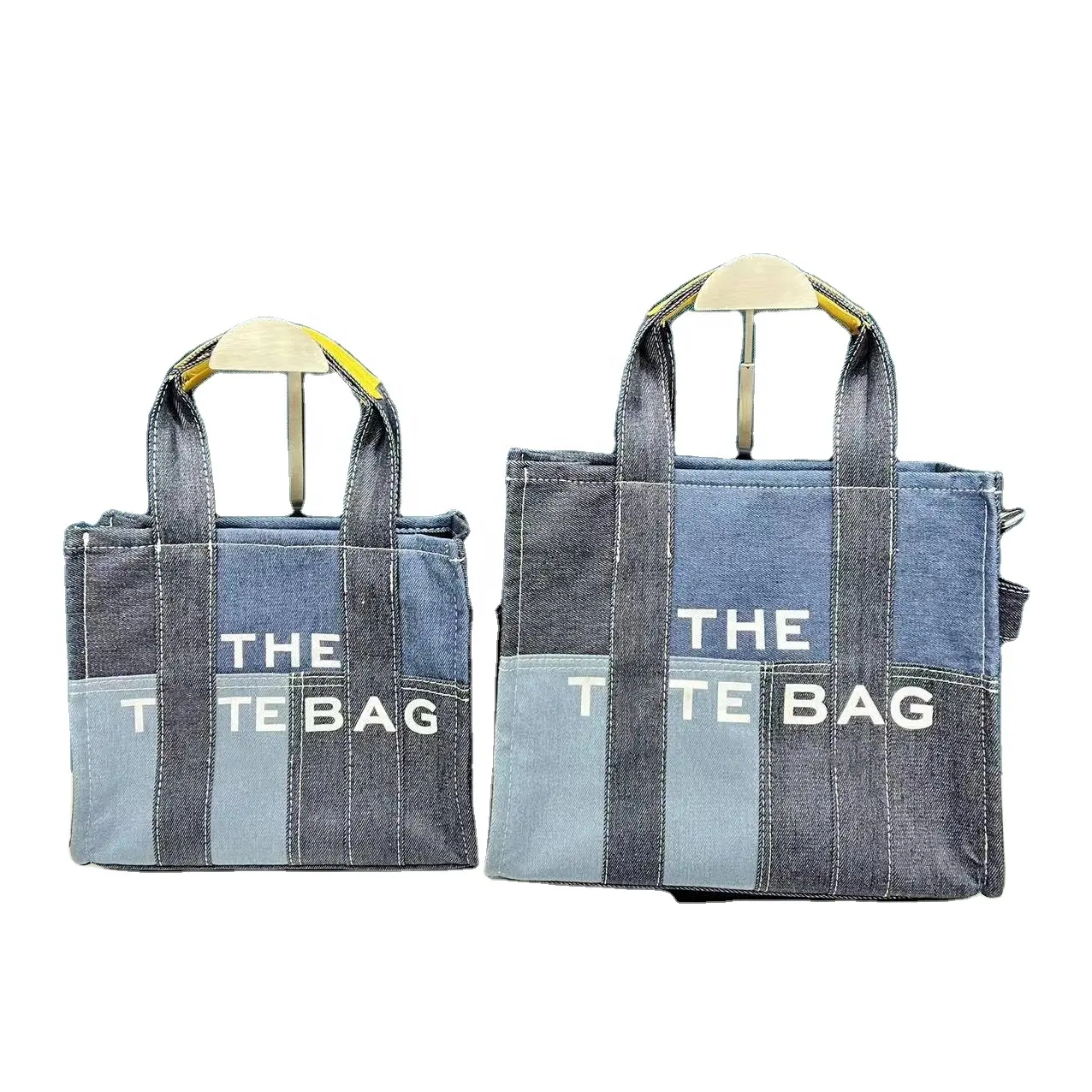 Drop Shipping Womens Designer large capacity luxury purses and handbags canvas Denim the tote bag