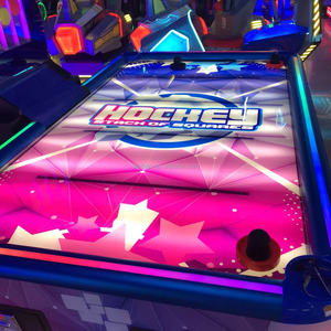 Jeu de hockey sur air populaire à pièces, jeu de hockey sur air à empiler des carrés, machine de jeu de hockey sur air - Product Image 6
