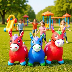 Caballo Inflable <span class=keywords><strong>de</strong></span> PVC <span class=keywords><strong>para</strong></span> Niños, Juguete Musical, Montura <span class=keywords><strong>de</strong></span> Goma Reforzada <span class=keywords><strong>para</strong></span> 0-24 Meses, Venta al Por Mayor - Product Image 1
