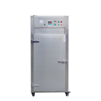 Déshydrateur commercial de fruits et légumes en acier inoxydable avec 20 plateaux rotatifs, sécheuse rotative pour saucisses