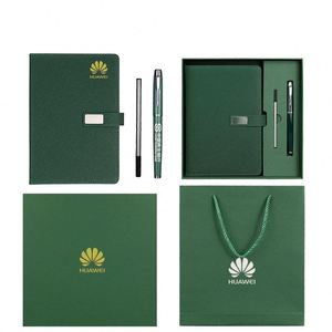 2025 Wholesale Custom Diary Journal Corporate A5 Leather <b>Notebook</b> <b>Sets</b> With Luxury <b>Pen</b> Business Gift <b>Set</b> - Product Image 3