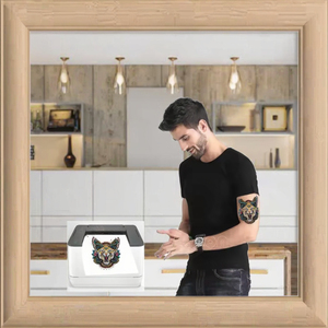 Papier de <span class=keywords><strong>tatouage</strong></span> temporaire imprimable parfait pour <span class=keywords><strong>imprimante</strong></span> laserjet et jet d'encre, <span class=keywords><strong>feuille</strong></span> de transfert pour décalcomanies personnalisées à l'eau pour le corps et le visage - Product Image 6