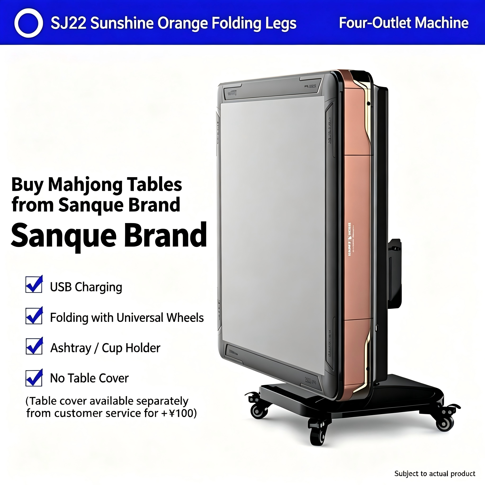 Foldable SJ22-22 - Sunshine Orange (Four-Port Mach