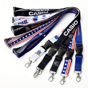 Custom Logo <b>Key</b> <b>Lanyard</b> ID Badge Neck Strap & Keychain Holder Wristlet <b>for</b> Men/Women - Ideal Promotional Gift - Product Image 2