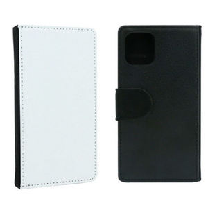 Cover per telefono a sublimazione portafoglio flip cover per telefono in pelle Pu stampabile con stampa a caldo fai-da-te per <span class=keywords><strong>Iphone</strong></span> 12Promax - Product Image 3