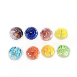 25มิลลิเมตรที่มีสีสันภายในดอกไม้ <span class=keywords><strong>Murano</strong></span> แก้วบอล - Product Image 2