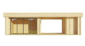 20ft Garden Hotel Summer 20ft Garden Office Hotel Cabaña de madera moderna para trabajar - Product Image 2