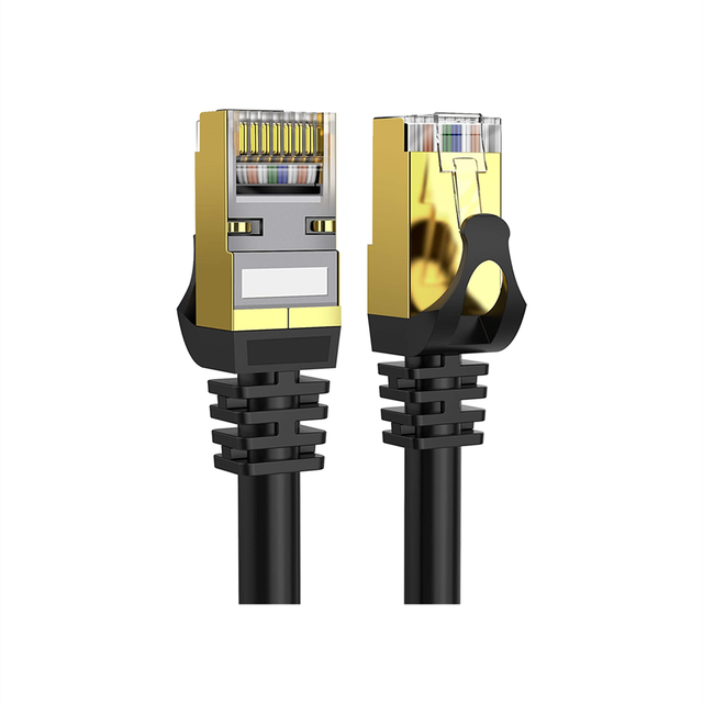 High Quality Cat8 Double shielded Ethernet Cable for Networking 2000MHz 40 Gbps