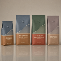 Sachets personnalisés imprimés avec fermeture éclair refermable pour sachets de thé, thé Chai et thé Rooibos
