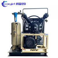 Compresseur d'air portable à moteur, direct usine, 10,0 m/min, grande cylindrée, sortie stable, utilisation facile, pour le soufflage