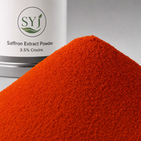 Poudre d'extrait de safran - 3,5% de crocines, 2% de safranal, Crocus Sativus naturel pour l'utilisation alimentaire et en boisson