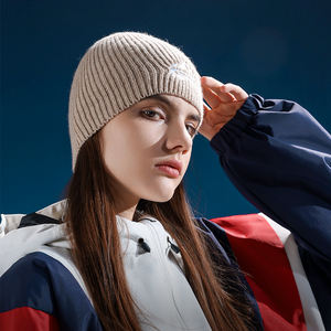 REXCHI DMZ93 Chaud Personnalisé Bonnets Chapeaux Casquettes Partout Logo Hiver En Gros Imprimé <span class=keywords><strong>Bonnet</strong></span> De Ski Tricoté - Product Image 1