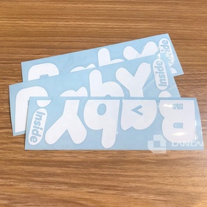 Custom Waterproof logo Car <strong>Window</strong> Sticker <strong>Transfer</strong> Die Cut Vinyl Sticker - Product Image 3