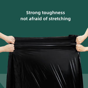Grands sacs poubelle commerciaux noirs, étanches, sacs à ordures, sacs à déchets - Product Image 4