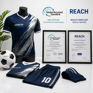 Camiseta de Fútbol Personalizada con Cuello en V y Tela de Alto Rendimiento para Clubes Profesionales - Product Image 6