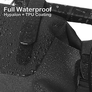 Bisiklet aksesuarları gidon çantası su geçirmez paket bisiklet iskeleti raf koltuk paketi bisiklet braketi ön çanta - Product Image 3