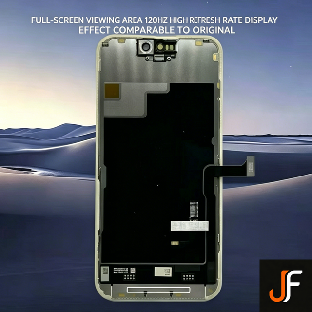 New Arrival CSOT (Huaxing) 120Hz LTPO OLED Screen Replacement for iPhone 14-17 Pro Max, 1:1 Notch, No Wooden Frame, OEM Display