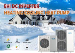 Bomba de Calor R290 EVI, Bomba de Calor de Aire a Agua R32, Bomba de Calor Eléctrica Independiente para el Hogar, Inversor DC, <span class=keywords><strong>Aerotermia</strong></span> - Product Image 2